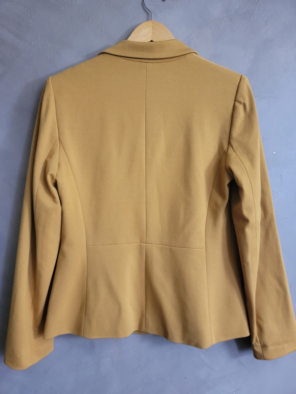 Premise Mustard Single-Breasted Blazer Size 6 - Picture 4 of 7